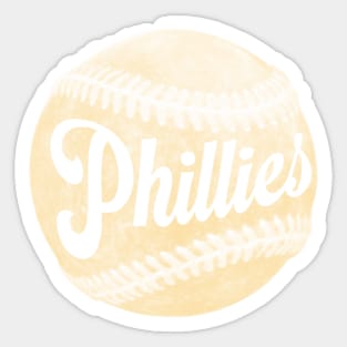 Phillies Ball Sticker